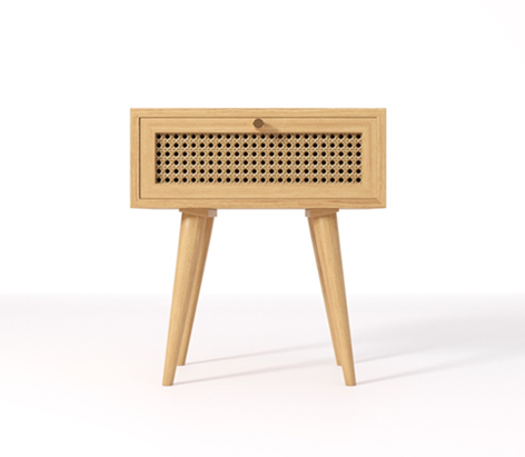 Rattan Drawer Pedestal