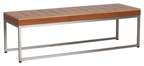 Slimline Stainless Steel Bench