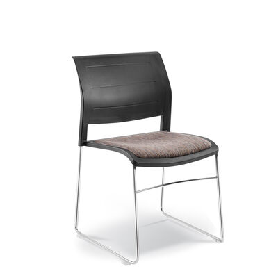 Connect Chair Sleigh Upholstered Seat - Image 3