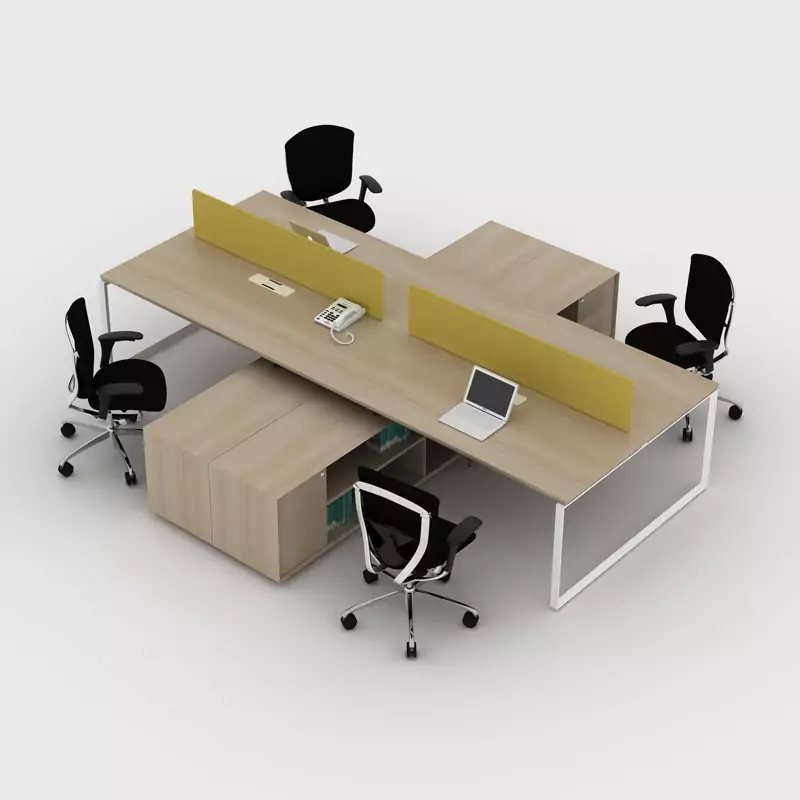 Modern 4 Seater with Cabinet - Image 2