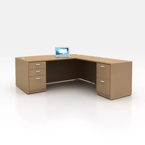 L-Shaped Office Computer Desk